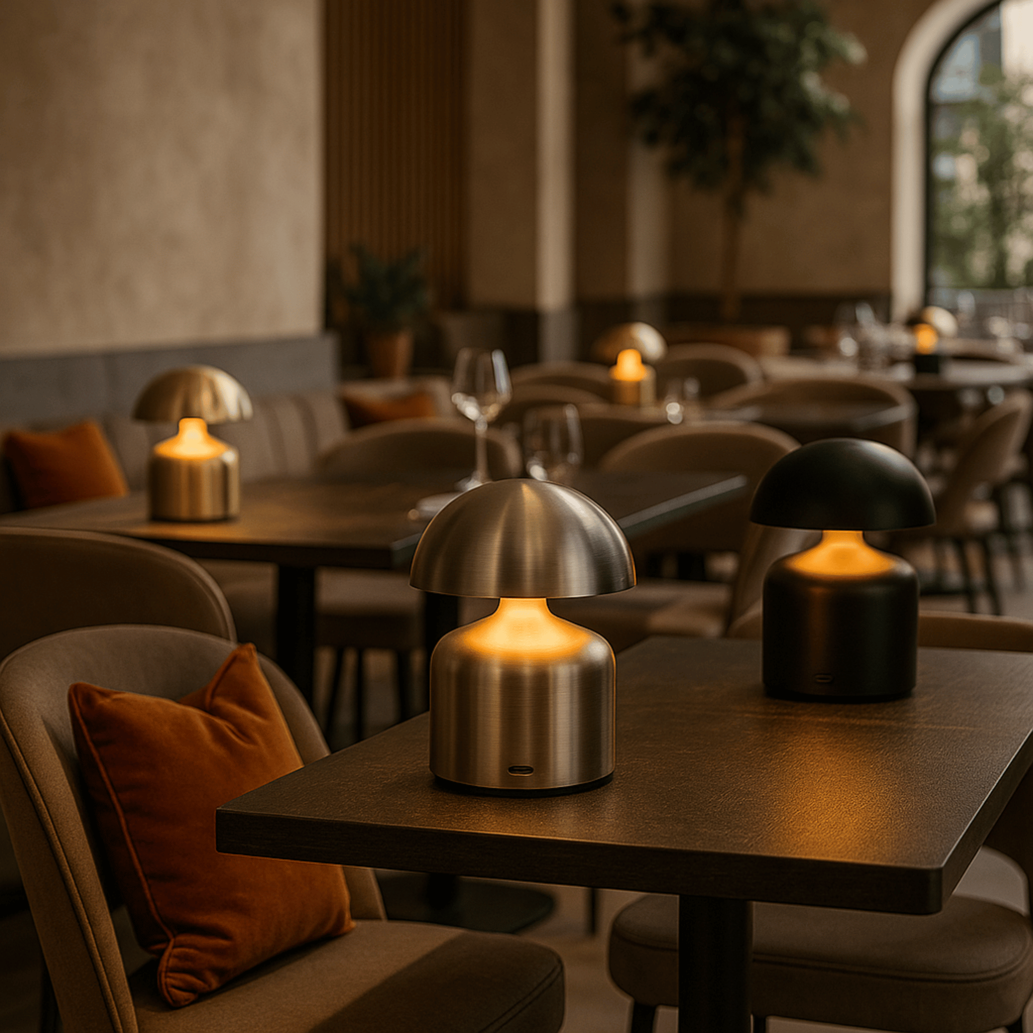 Rechargeable Touch Table Lamp – Cordless LED Bedside Lamp with 3 Color Temperatures and Touch Control 4