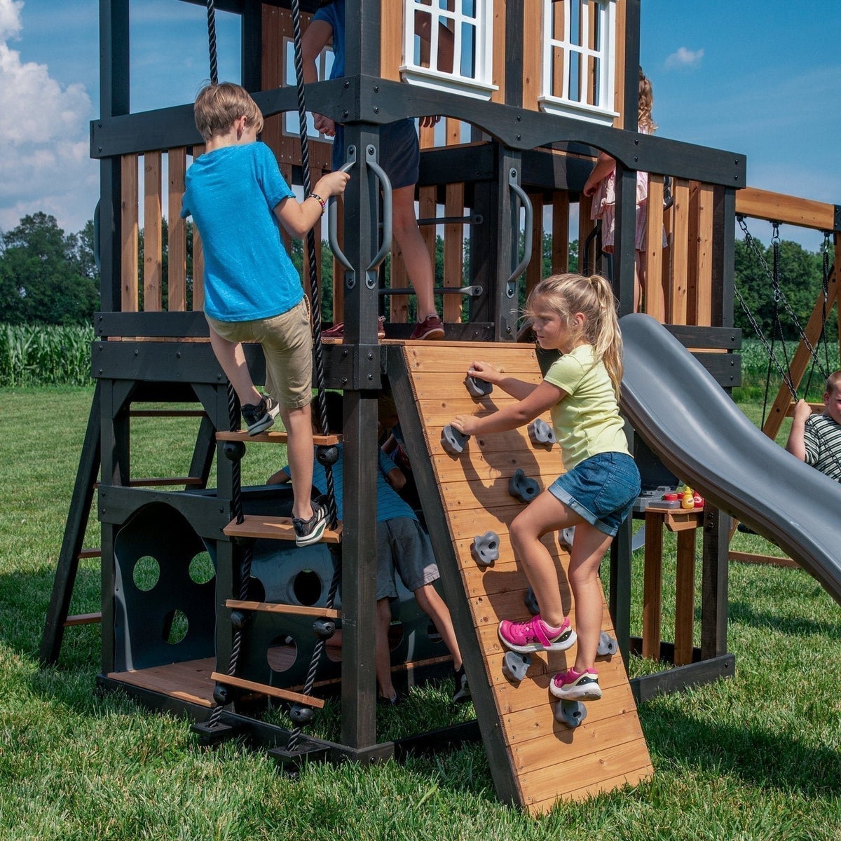 Mystic Tower Swing Set