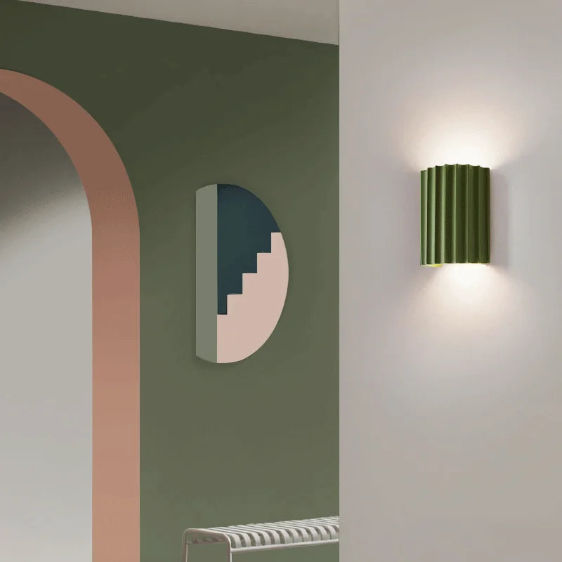 Modern Resin Wall Lamp – Stylish Decorative Lighting for Living Room, Bedroom & Hallway