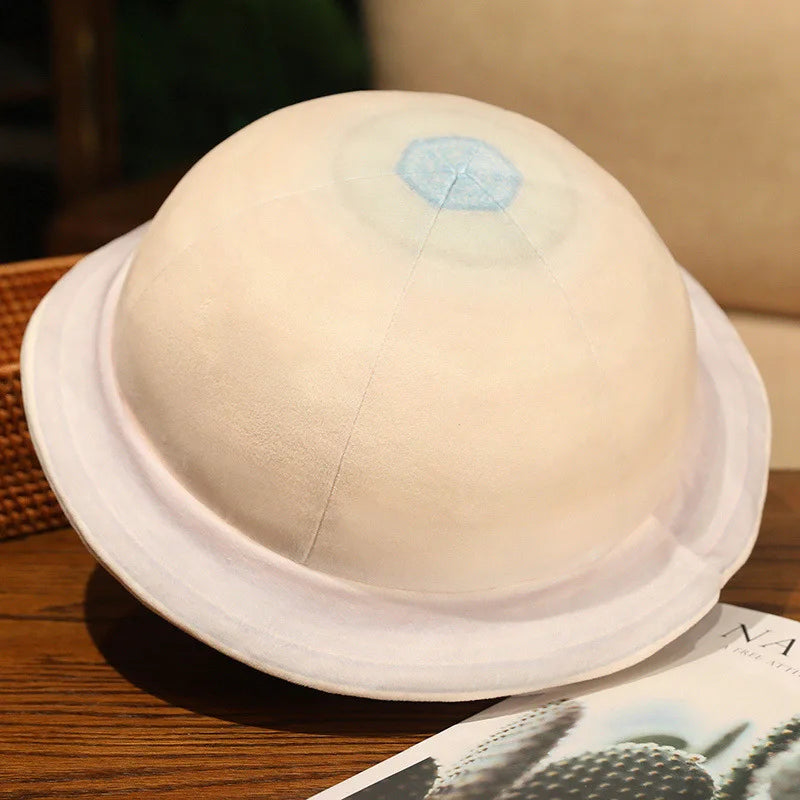 Saturn Planet Plush Pillow – Soft Round Cushion for Space-Themed Decor, 12-Inch Diameter, Huggable and Cozy 1