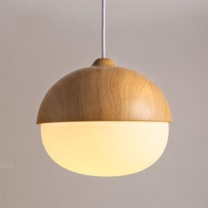 Scandinavian Glass Pendant Light with Adjustable Height – Modern Kitchen Hanging Light Fixture 0