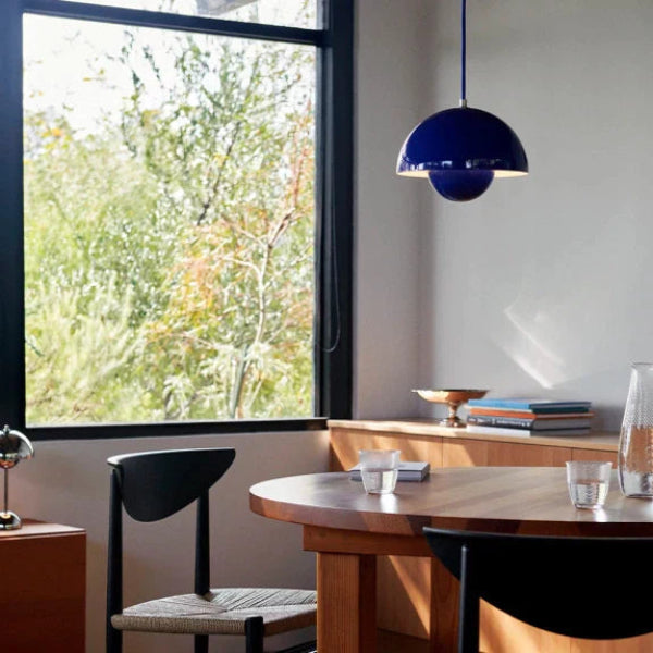 Scandinavian Semicircular Ceiling Light Fixture with Adjustable Cable and Dimmable LED – Modern Multi-Colored Design 6