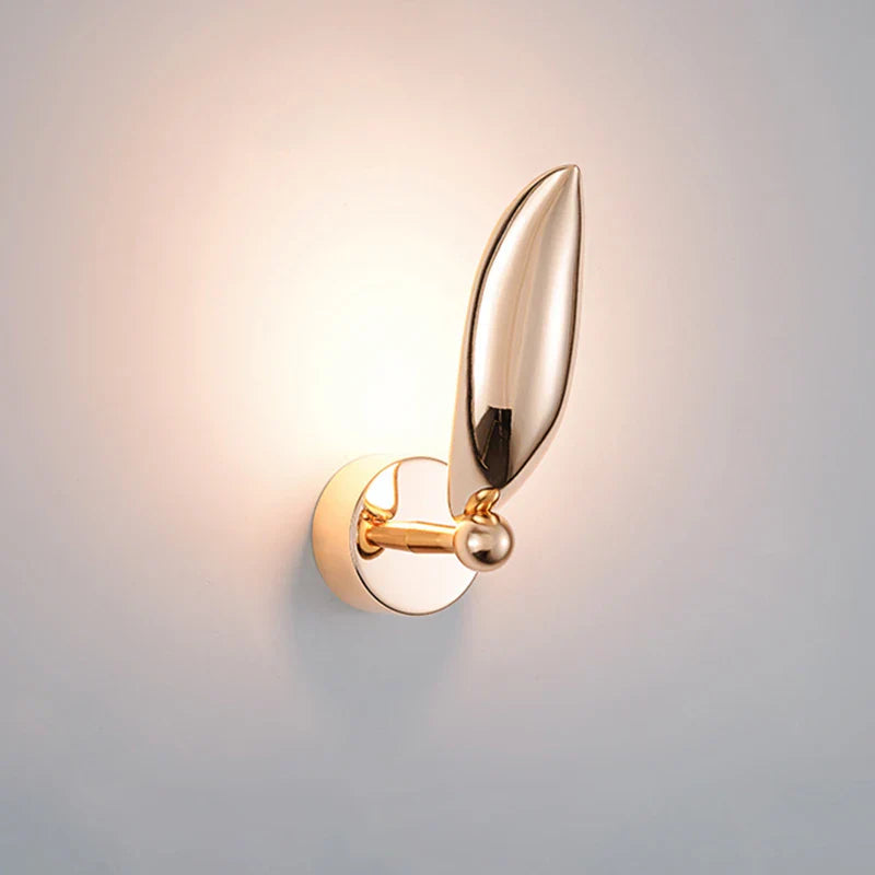 Seagull Wall Sconce Lighting with Cozy Warm Light and Elegant Gold Finish – Unique Wall Lamp for Home Decor 0