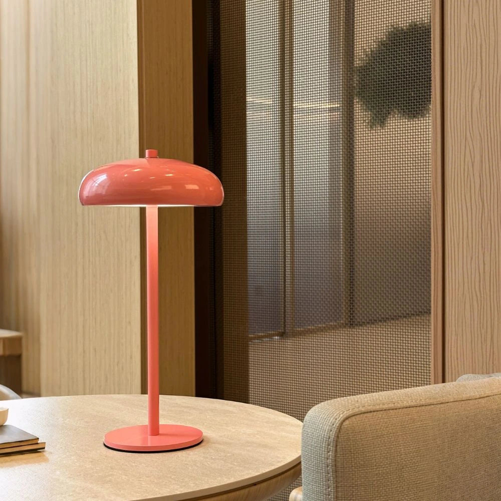 Sleek Retro Table Lamp – Rechargeable Cordless Touch Control Bedside Lamp with Adjustable Lighting 3