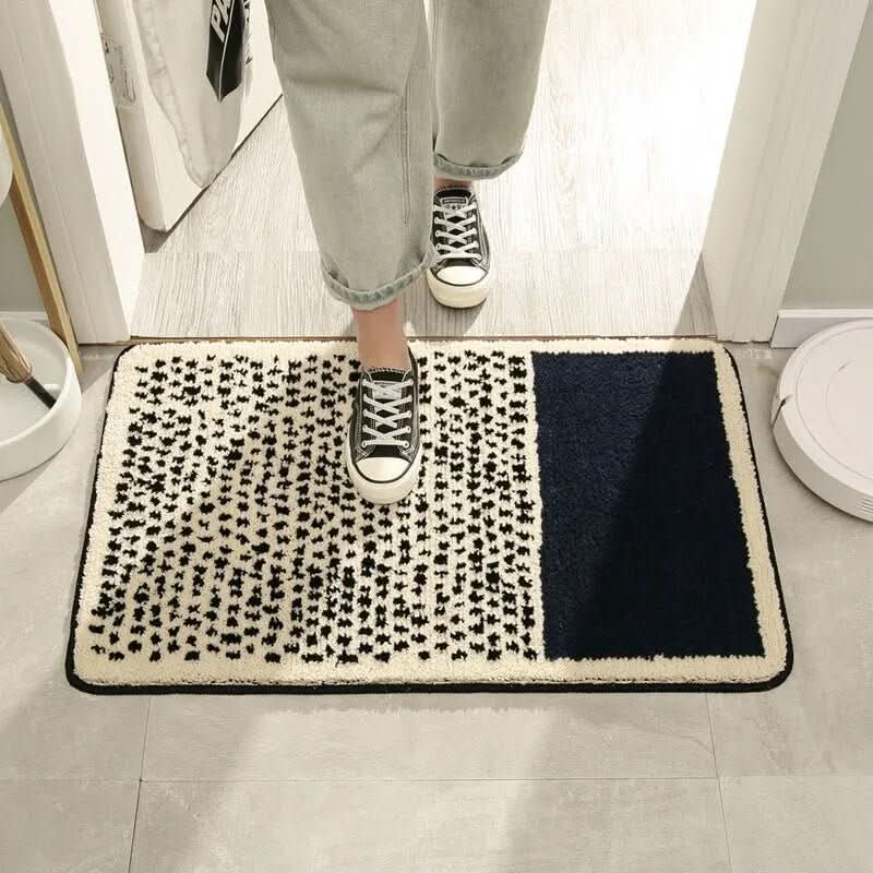 Soft Non-Slip Bath Mat – Elegant Polyester Acrylic Bathroom Rug, Machine Washable, Plush Comfort, Available in Multiple Sizes 5