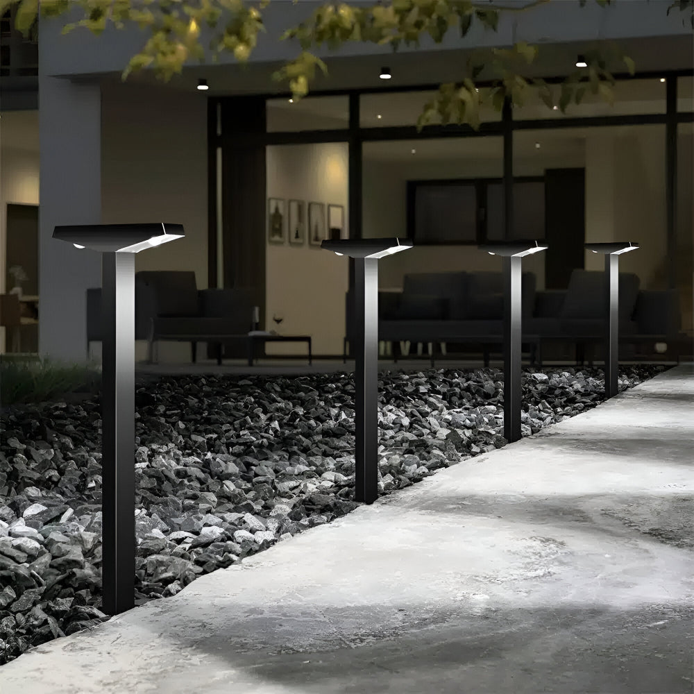 Solar Pathway Lights with Dual Color Modes – Outdoor Garden Path Lights, Weather Resistant LED, Easy Installation 0