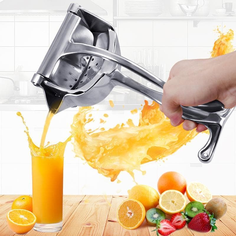 Stainless Steel Fruit Juicer with Ergonomic Design for Easy Juice Extraction – Ideal for Citrus and More 2