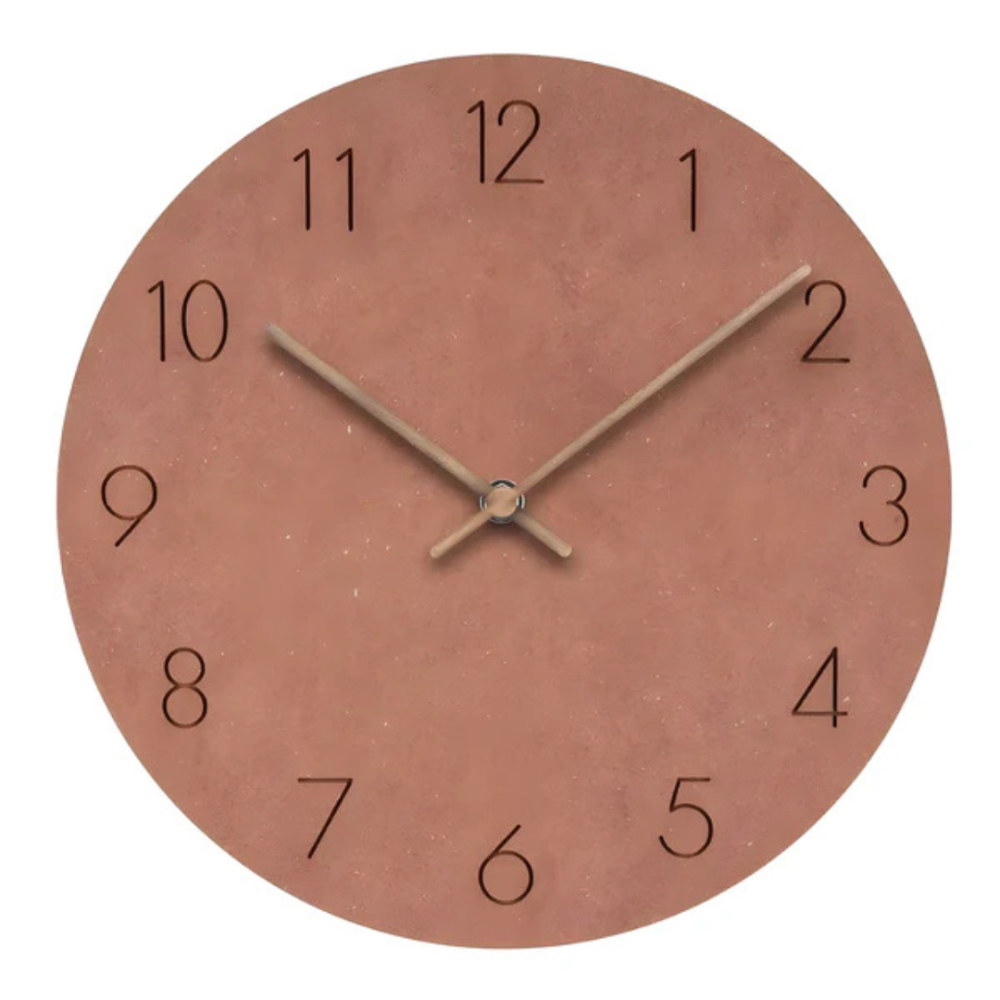 Stylish Wooden Wall Clock - Modern Minimalist Design for Home Decor - Silent Quartz Movement, 30x30cm 6