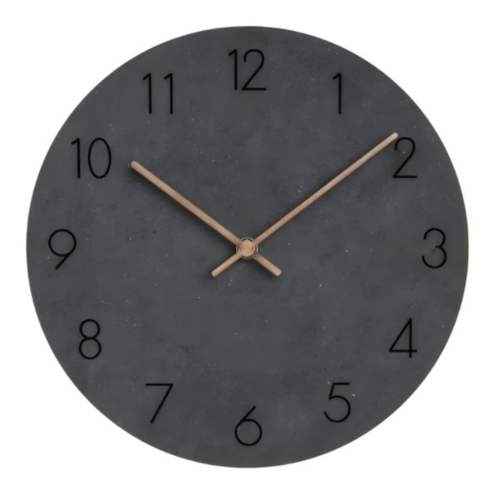 Stylish Wooden Wall Clock - Modern Minimalist Design for Home Decor - Silent Quartz Movement, 30x30cm 9