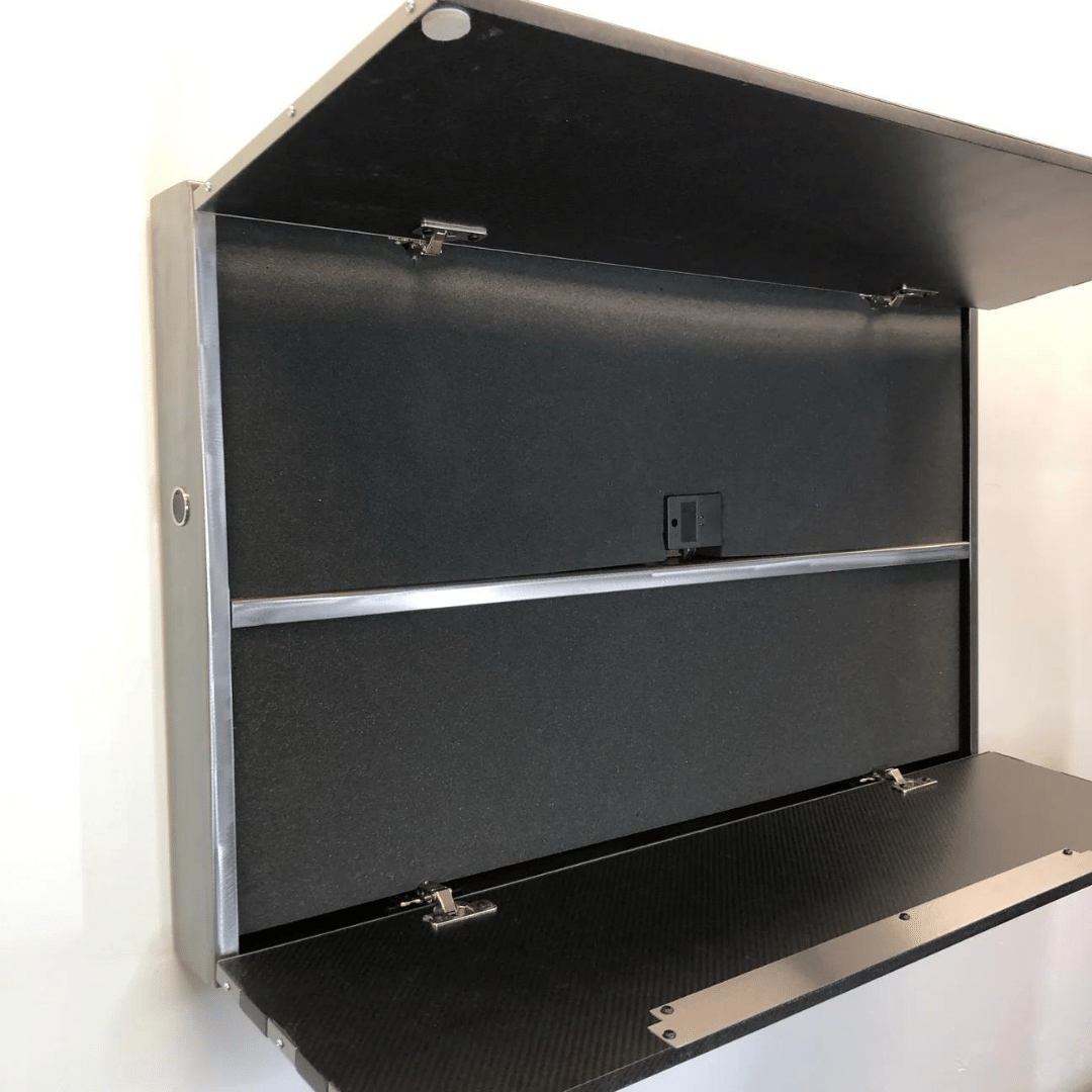 Metal Art of Wisconsin "THE BEAST" Carbon Fiber & Steel Strong Box