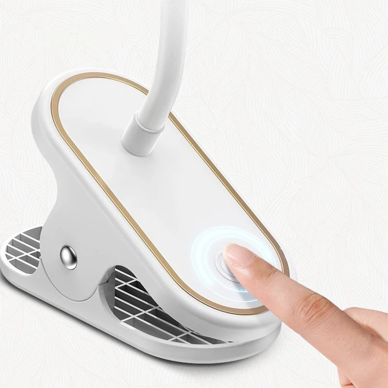 Touch Control Table Lamp with Rechargeable Battery – Modern Cordless Bedside Desk Lamp in Gold, Natural Light 4000K 5