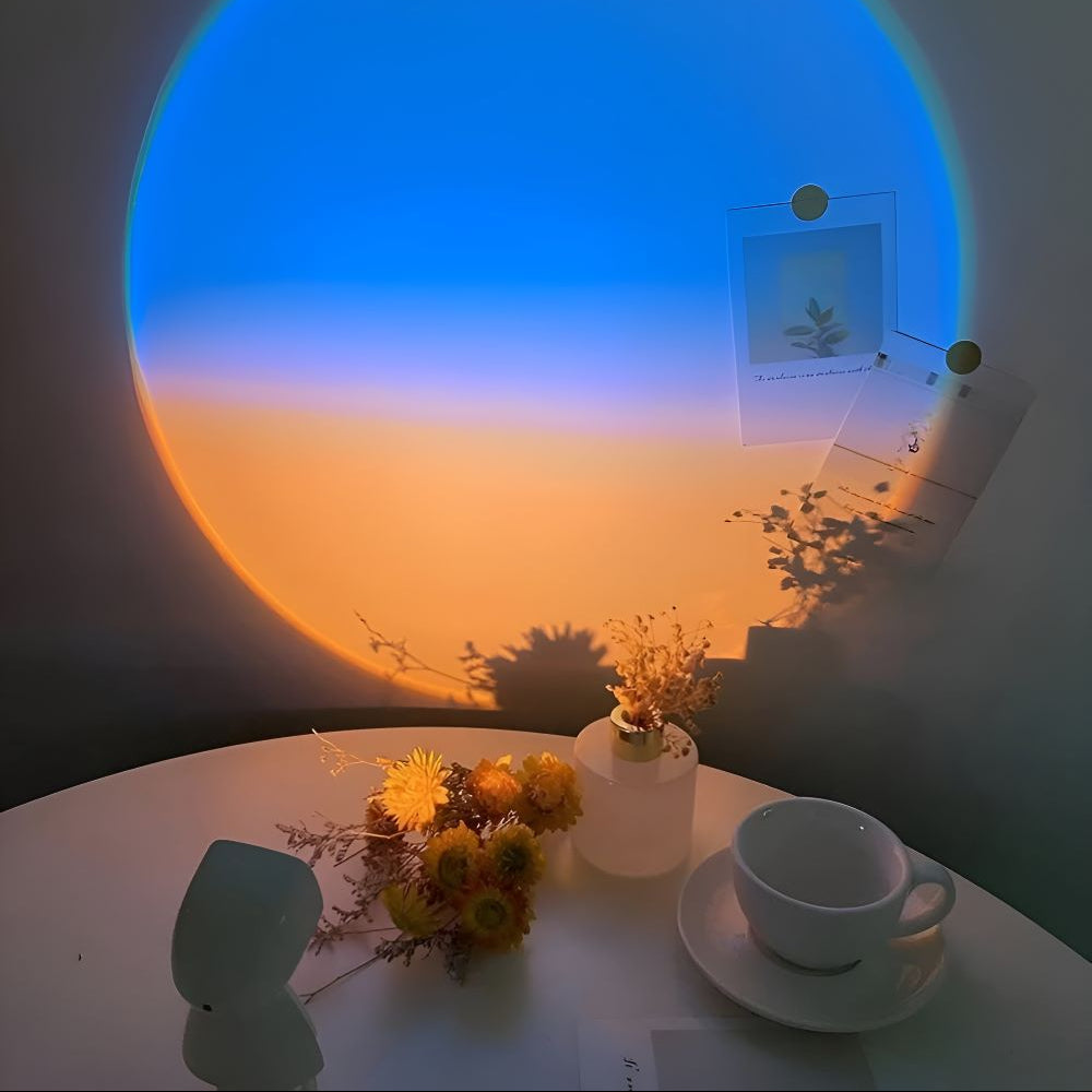 USB Sunset Projector LED Lamp with 360° Rotation – Adjustable Mood Lighting for Dreamy Ambience 5