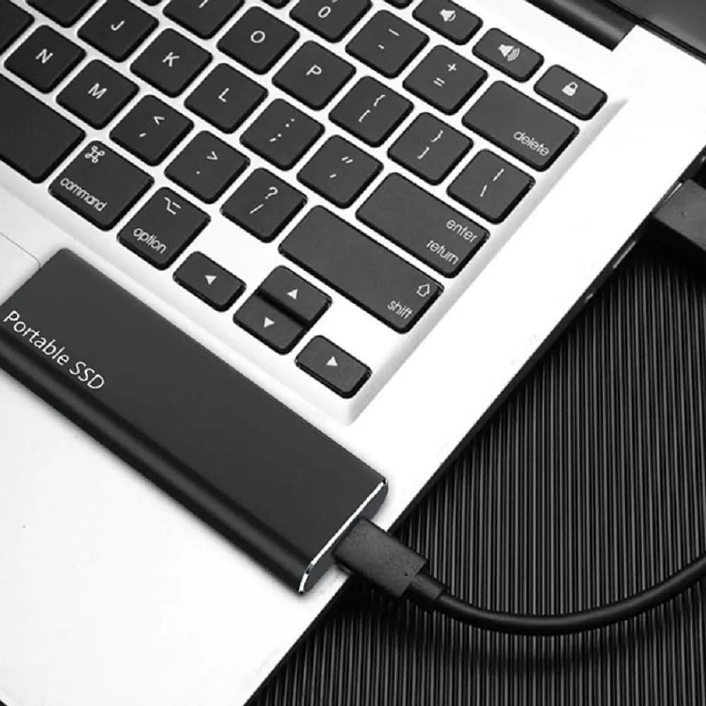 Ultra Thin 4TB Portable External Hard Drive with USB-C Connection for Fast Data Storage 2