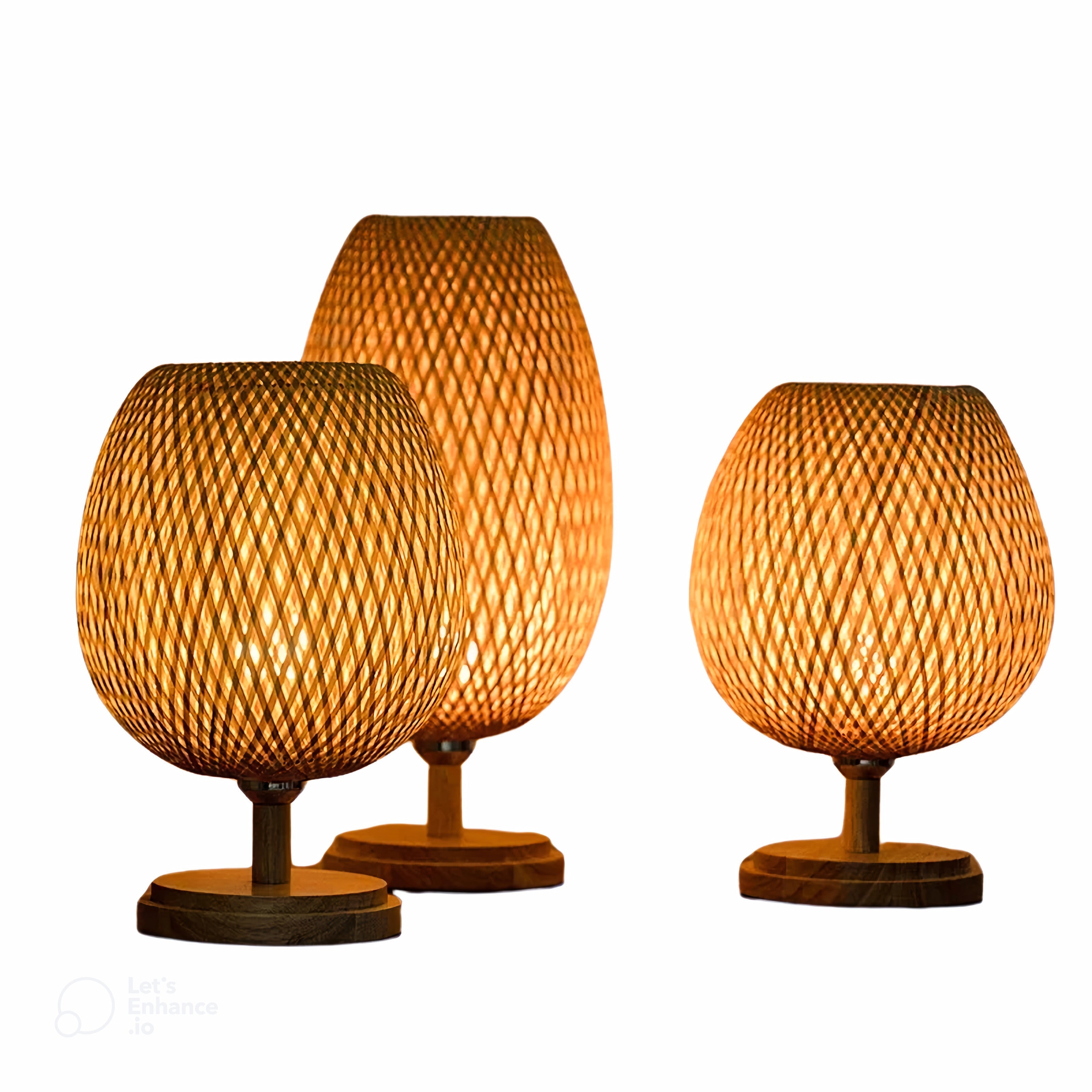 Vintage Bamboo Table Lamp for Living Room and Bedroom – Elegant Natural Design for Cozy Atmosphere 1