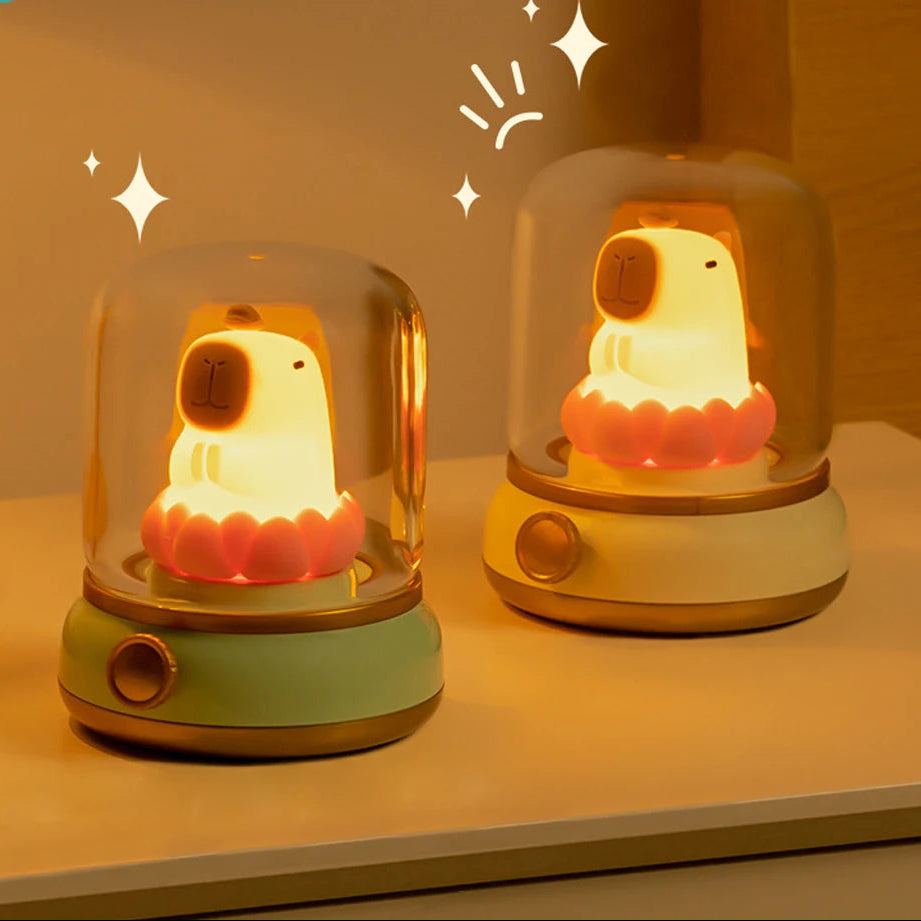 Vintage USB Night Light with Dimmable Function – Retro Decorative Lamp for Bedroom and Children’s Room 1