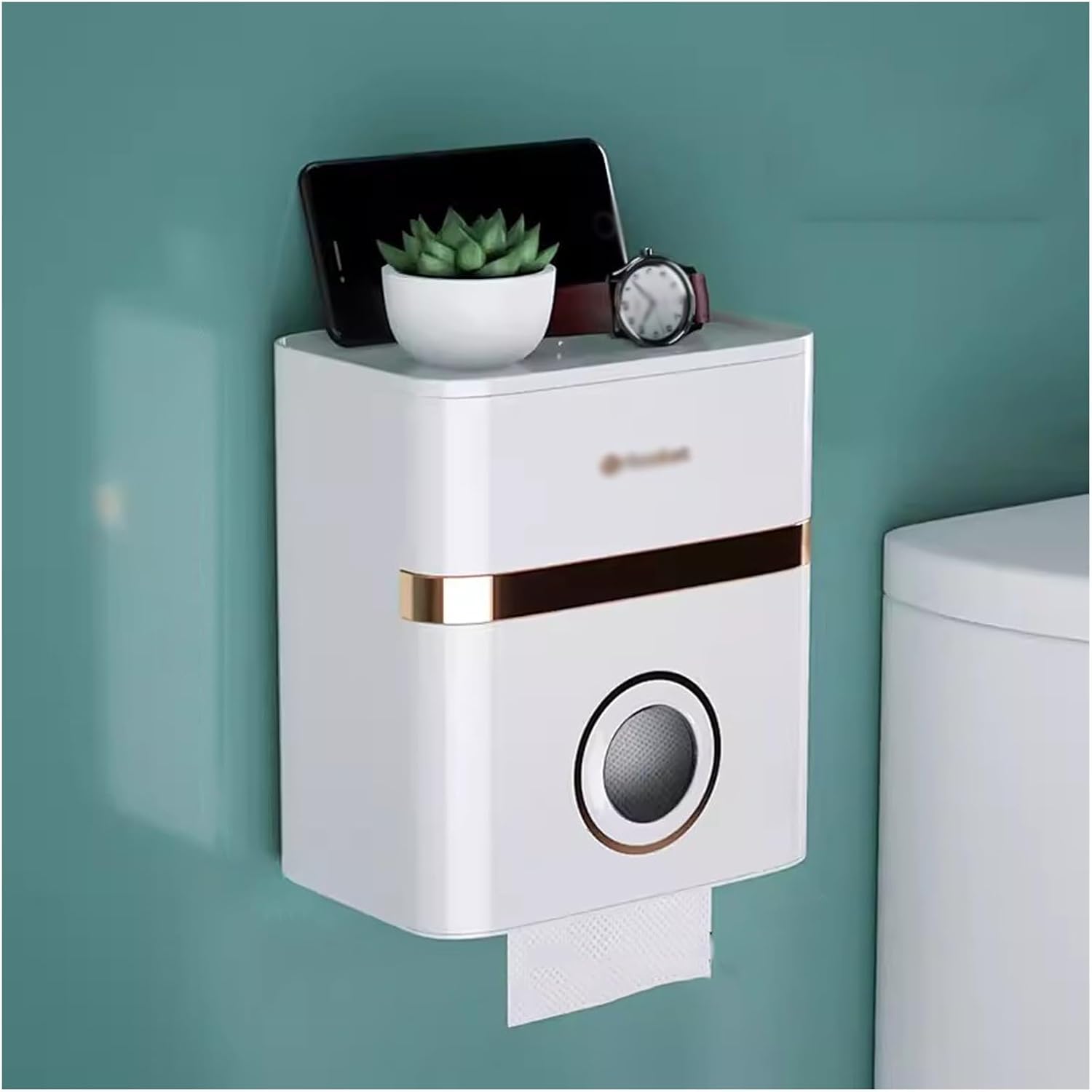 Wall-Mounted Bathroom Organizer for Efficient Storage – Stylish Shower Storage Solution to Maximize Space 4