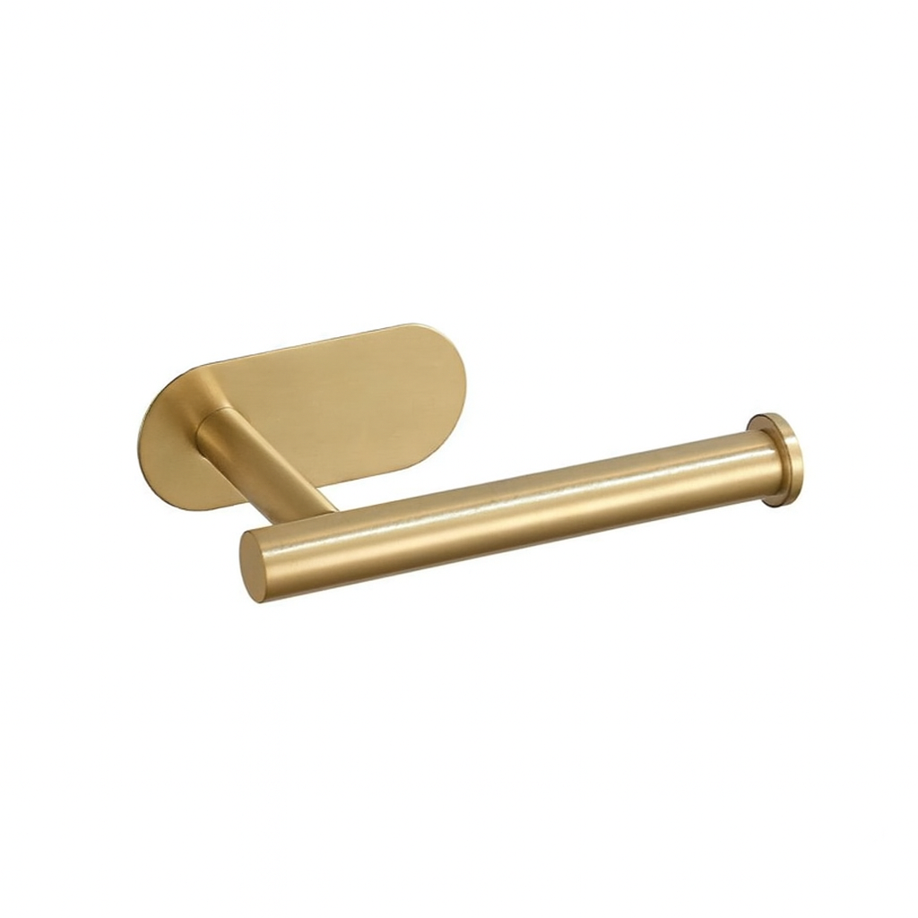 Wall-Mounted Stainless Steel Toilet and Kitchen Roll Holder - Durable, Modern Bathroom Accessory 5