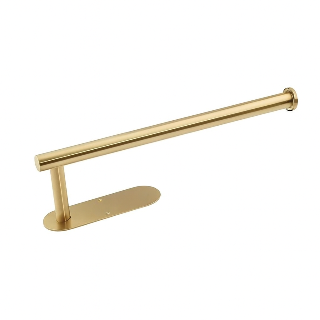 Wall-Mounted Stainless Steel Toilet and Kitchen Roll Holder - Durable, Modern Bathroom Accessory 6