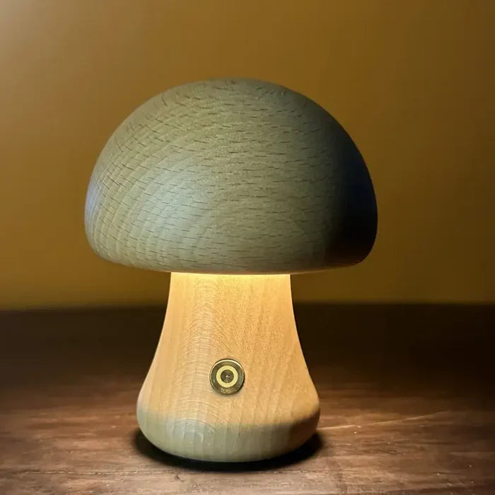 Warm LED Mushroom Night Light with Touch Sensor and Adjustable Brightness – Unique Home Decor for Cozy Ambiance 7