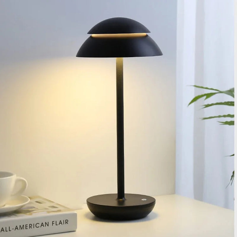 Wireless Table Lamp with Touch Control – Cordless, Modern Scandinavian Design for Bedside or Living Room 4