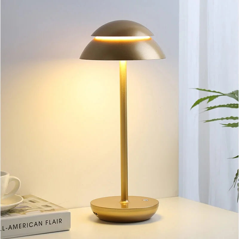 Wireless Table Lamp with Touch Control – Cordless, Modern Scandinavian Design for Bedside or Living Room 5