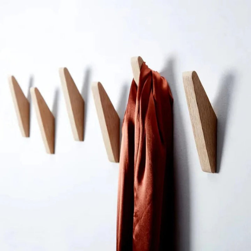Wooden Wall Hooks for Coats and Hats – Elegant Decorative Coat Hook for Organized Entryways and Hallways 1