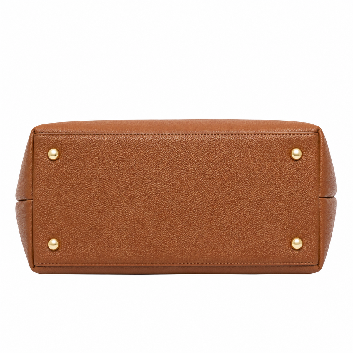 Zalvia Women’s Chestnut Crescent-Lock Hobo Handbag