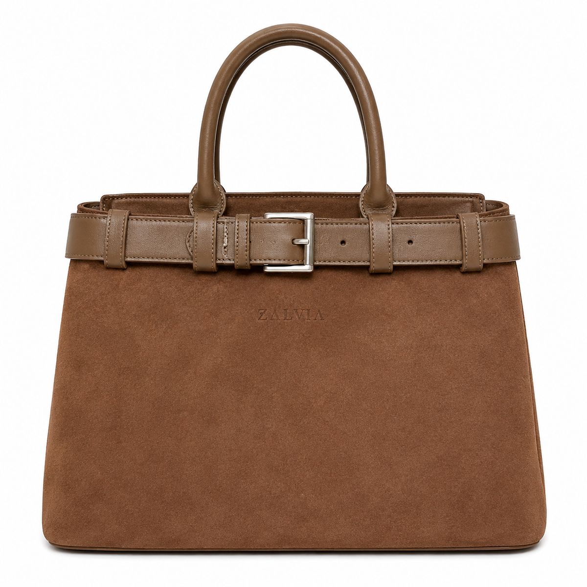 Suede-Look Handbag
