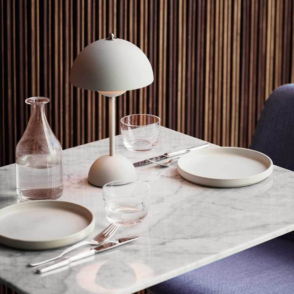 Solar LED Table Lamp | Warm Ambient Lighting for Cozy Interiors & Outdoor Evenings
