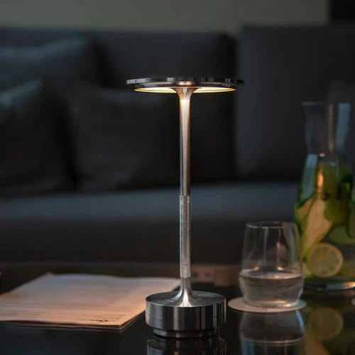 Wireless LED Table Lamp | Rechargeable & Dimmable Modern Lighting for Home & Office