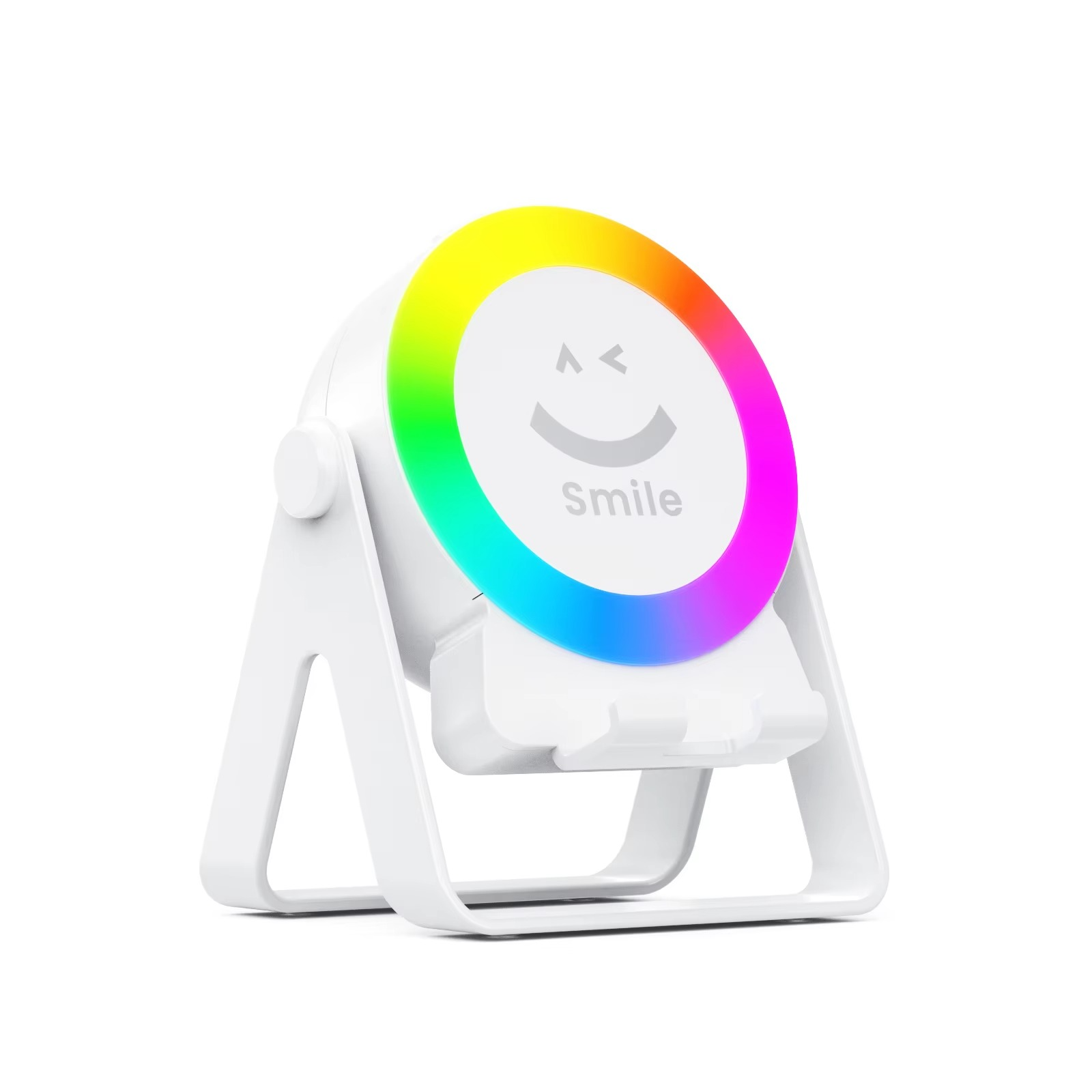 Wireless Induction Bluetooth Speaker with Ambient Breathing Light – Multifunctional Rechargeable Phone Bracket & Atmosphere Lamp 7