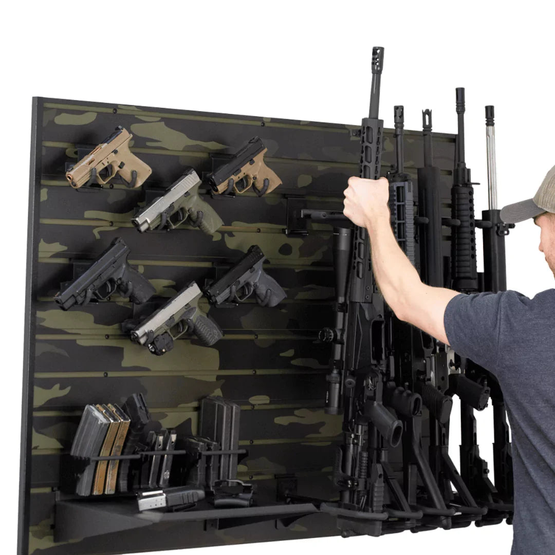 Hold Up Gun Wall Display (Black Camo) HD100-BC