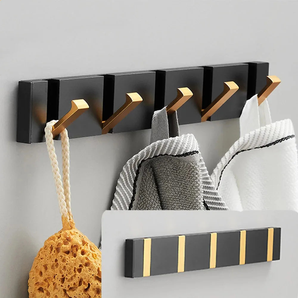 Luxury Foldable Wall Hook – Minimalist Space-Saving Design for Modern Homes