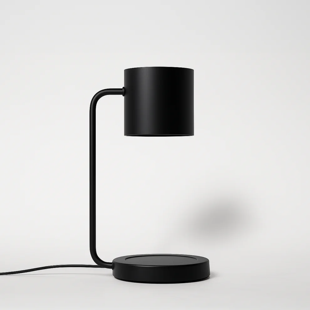 Luxury Candle Warmer Lamp – Fragrance Light with Scented Burner & Elegant Lampshade