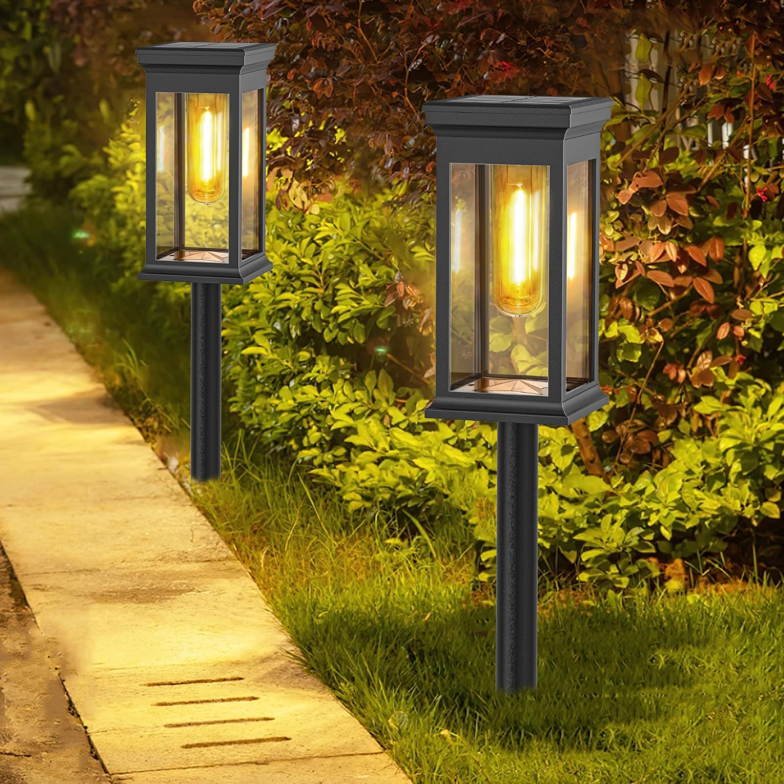 Solar Pathway Lights | Waterproof, Energy-Efficient & Automatic