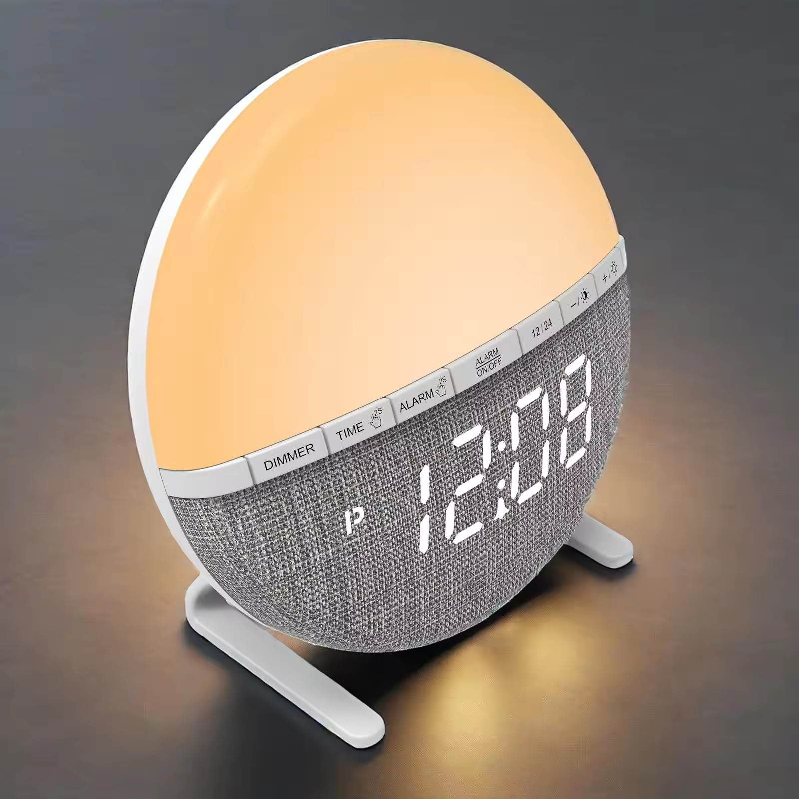 Sunrise Alarm Clock with Natural Sounds and Adjustable Brightness 1