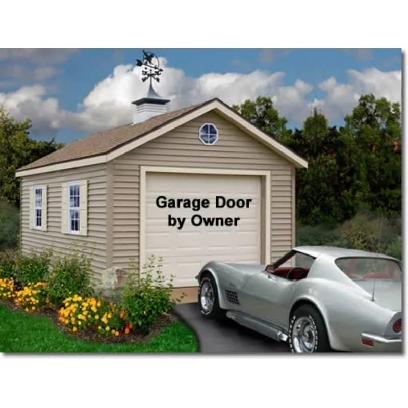 Best barns Greenbriar 12’x16′ Wood Garage Barn Kit-Installation Included