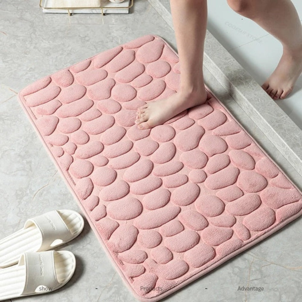 Plush Ultra Soft Bath Mat – Quick Drying, Non-Slip & Super Absorbent Comfort