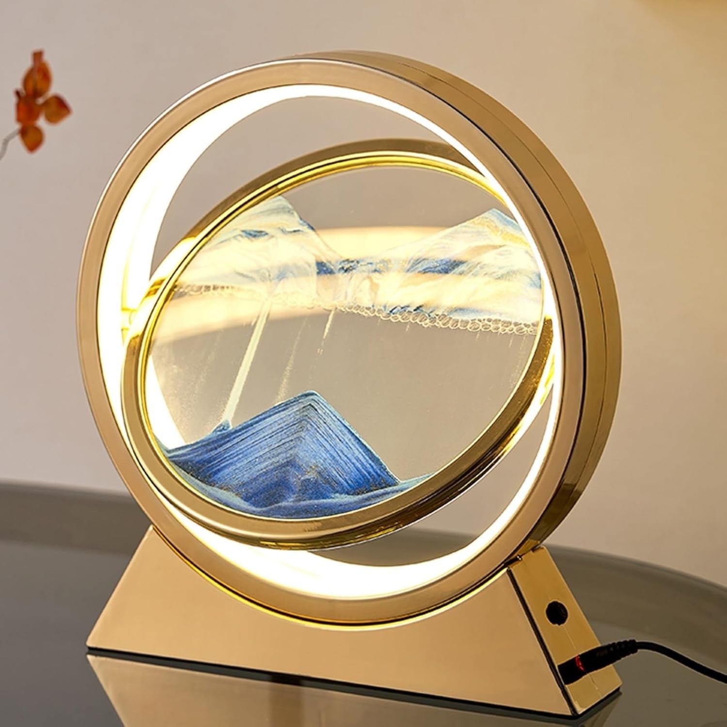 3D Quicksand LED Table Lamp - 4