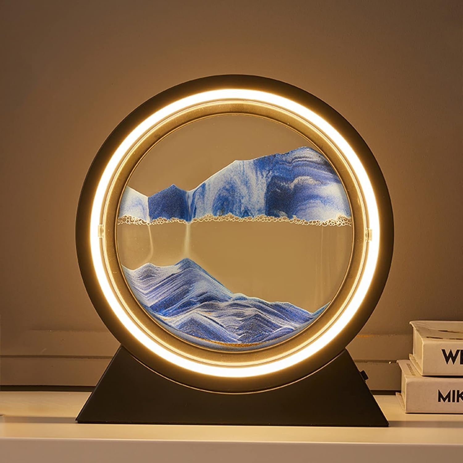 3D Quicksand LED Table Lamp - 9