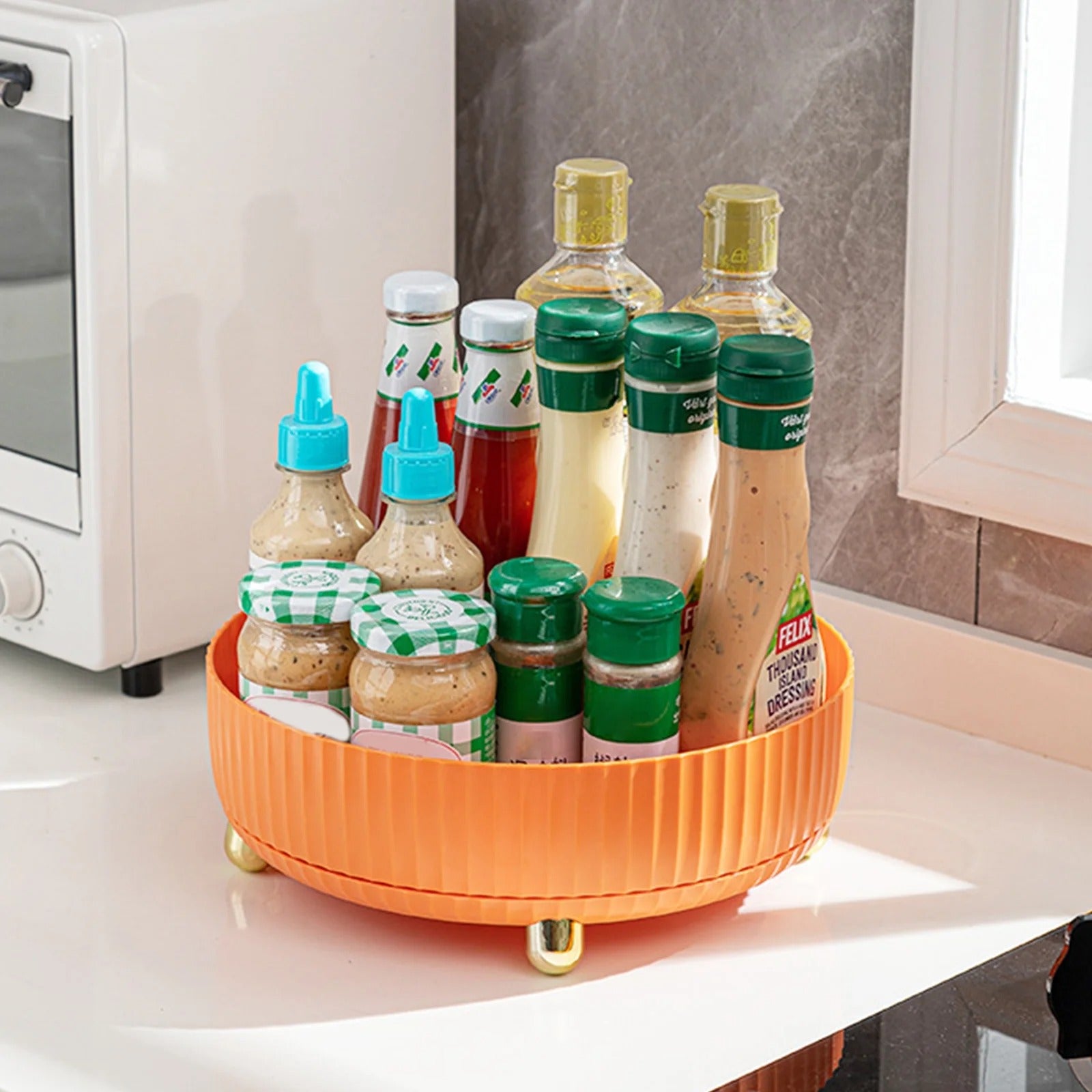 Modern 360° Swivel Organizer Tray - 3