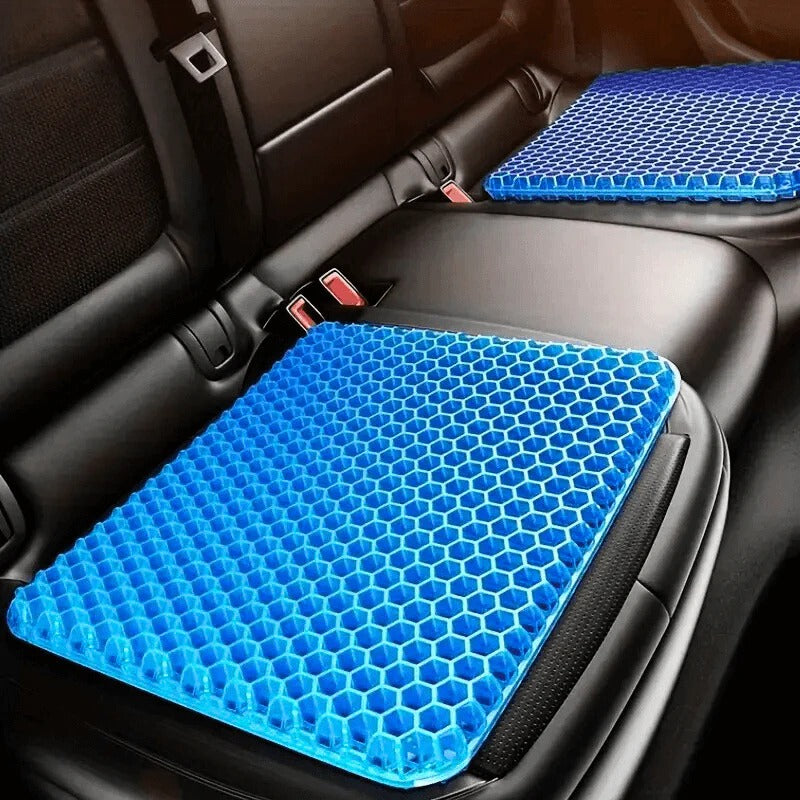 Honeycomb Gel Seat Cushion with Removable Cover – Ergonomic Comfort for Office, Car, and Home Use 1
