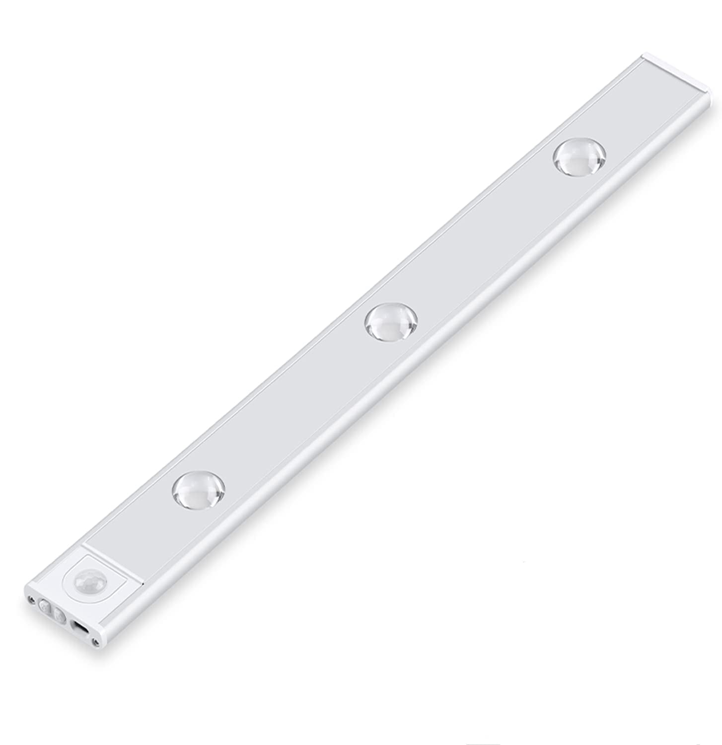Strip light with USB cable on a white background