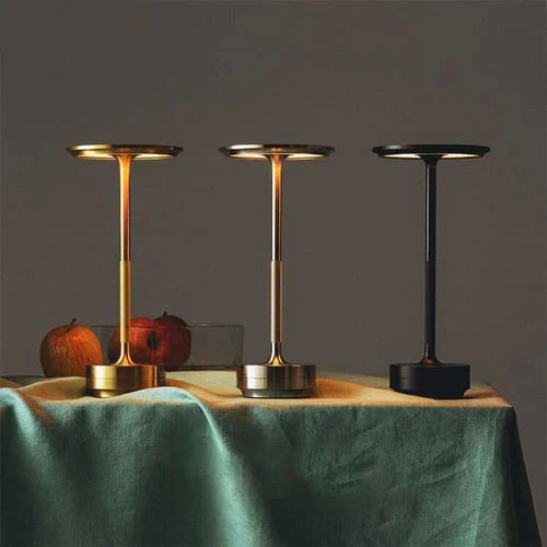Wireless LED Table Lamp | Rechargeable & Dimmable Modern Lighting for Home & Office