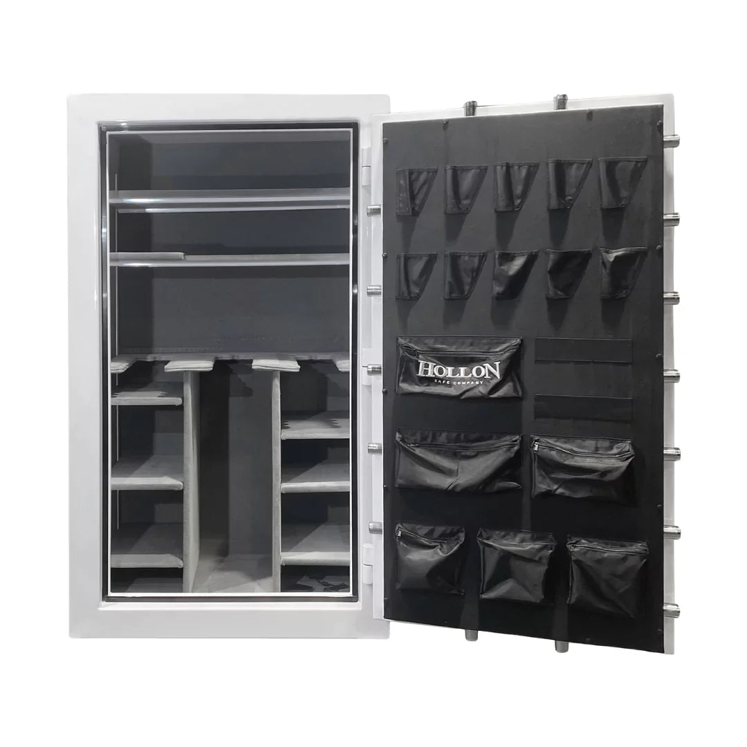 Hollon RG-42E WHITE Republic Gun Safe with the door open